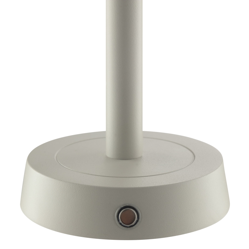 Brilliant - LED s možností prigušivanja punjiva dodirna vanjska stolna lampa RAZOR LED/2,5W/5V 2700K 2600 mAh IP44 siva