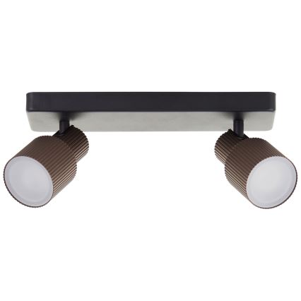 Brilliant - LED Reflektorska svjetiljka CADIZ 2xGU10/5W/230V brončana