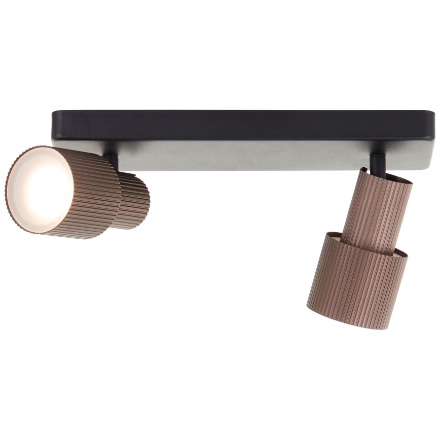 Brilliant - LED Reflektorska svjetiljka CADIZ 2xGU10/5W/230V brončana
