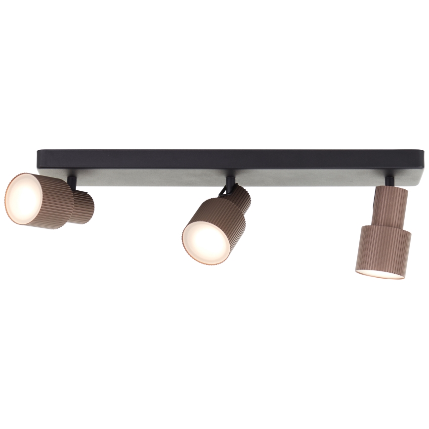 Brilliant - LED Reflektorska svjetiljka CADIZ 3xGU10/5W/230V brončana