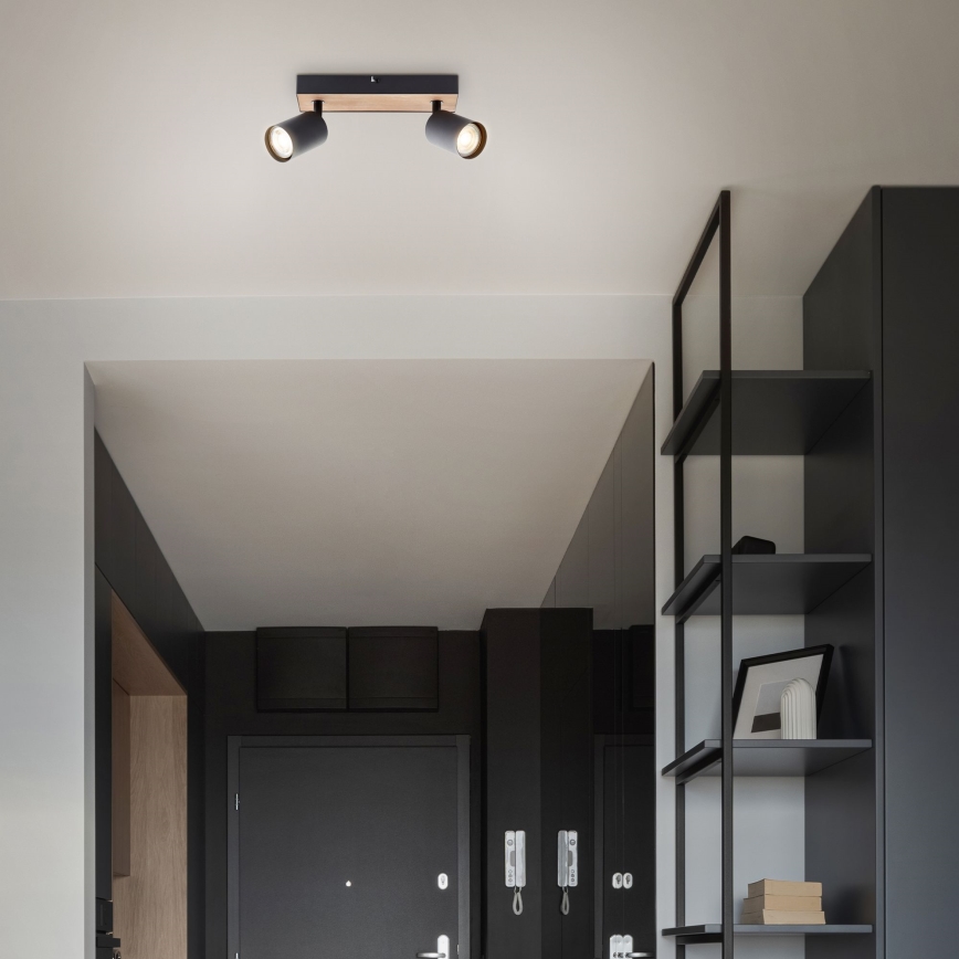 Brilliant - LED Reflektorska svjetiljka JELLO 2xGU10/4,5W/230V bor - FSC certificirano