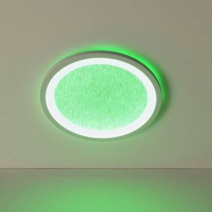Brilliant - LED RGBW Prigušiva stropna svjetiljka TANIDA LED/22W/230V 3000-6500K+ daljinski upravljač