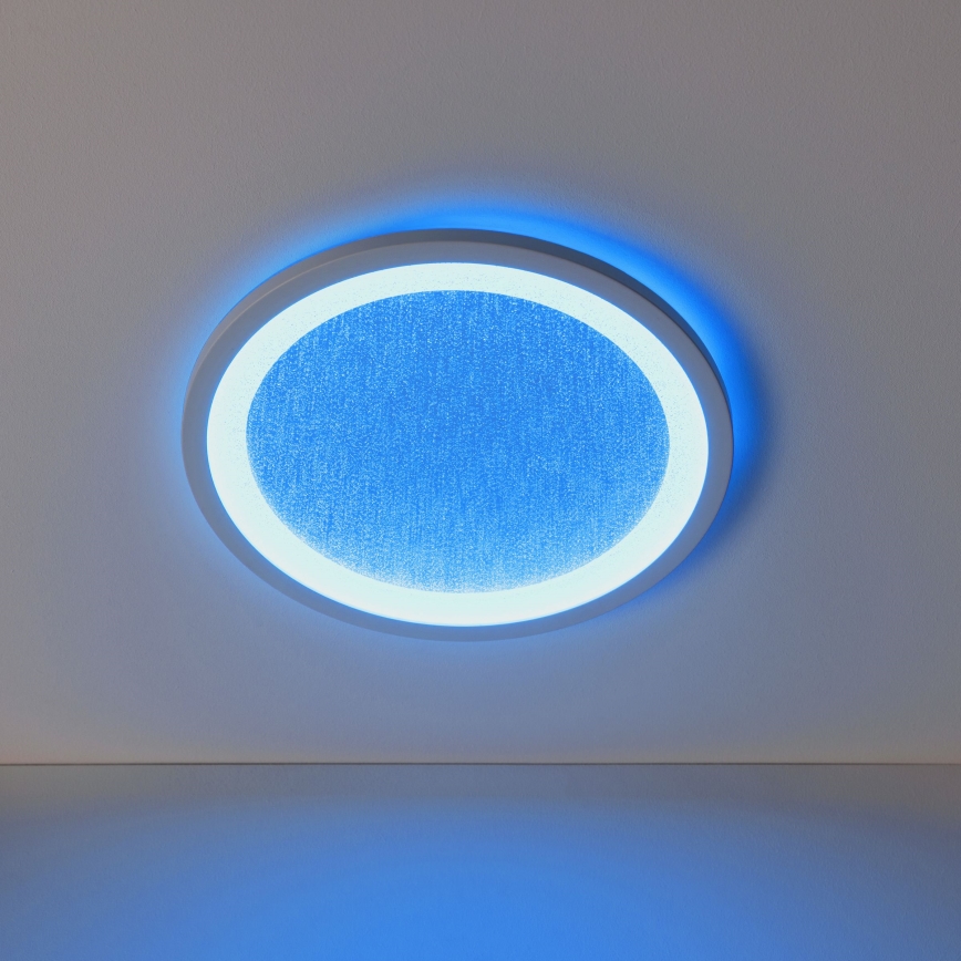 Brilliant - LED RGBW Prigušiva stropna svjetiljka TANIDA LED/22W/230V 3000-6500K+ daljinski upravljač