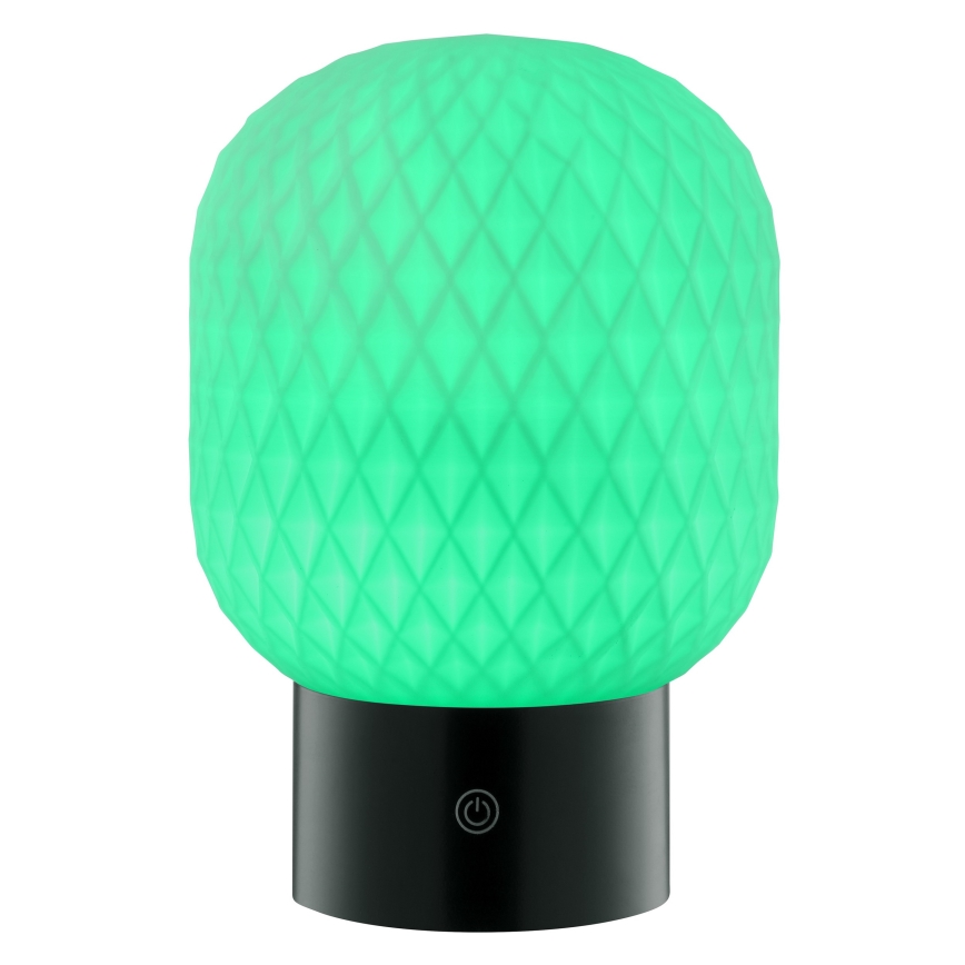 Brilliant - LED RGBW s možností prigušivanja, punjiva dodirna vanjska stolna svjetiljka SARASTRO LED/3W/5V 2700K 1800 mAh IP44 bijela