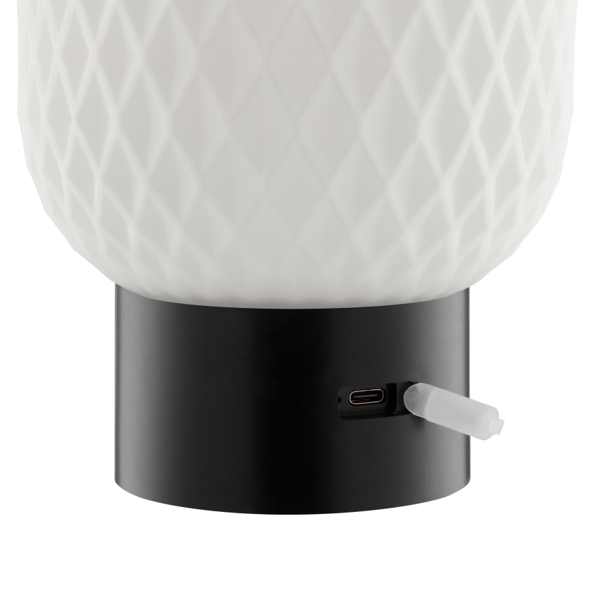 Brilliant - LED RGBW s možností prigušivanja, punjiva dodirna vanjska stolna svjetiljka SARASTRO LED/3W/5V 2700K 1800 mAh IP44 bijela