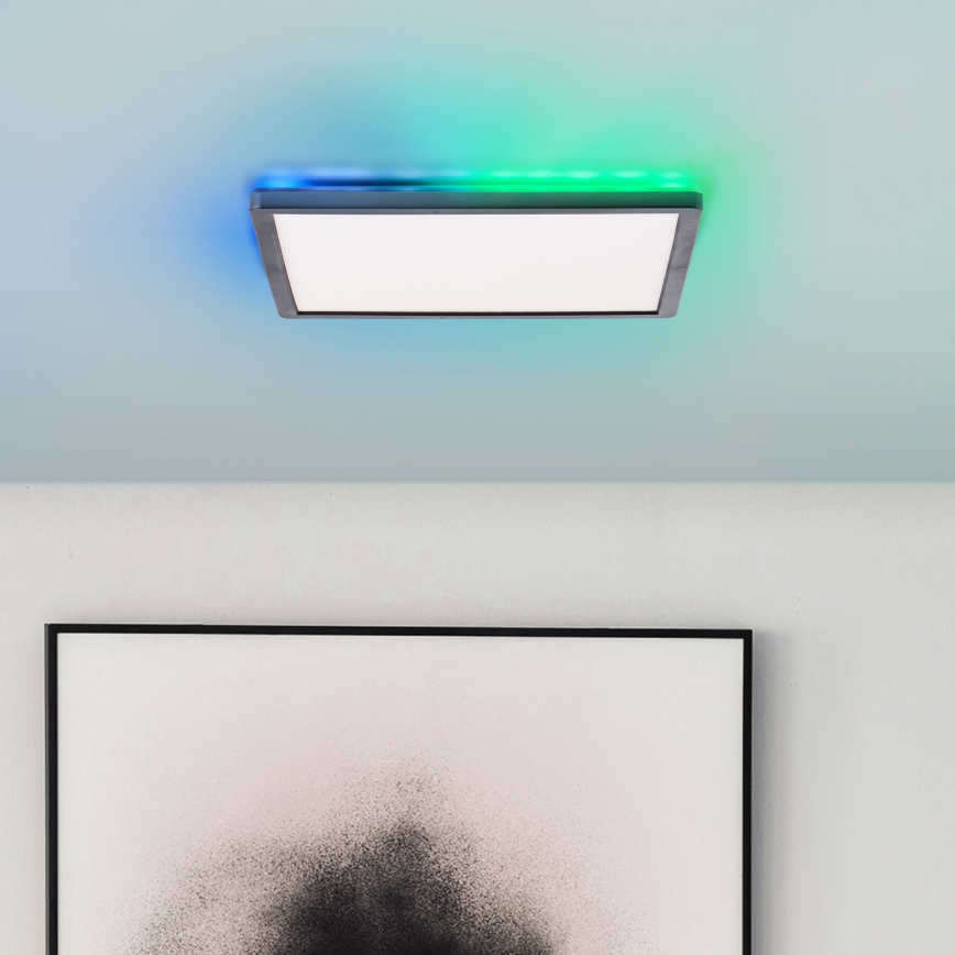 Brilliant - LED RGBW Dimmabilno stropno svjetlo SALTERY LED/20W/230V 3000-6500 + daljinski upravljač