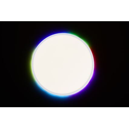Brilliant - LED RGBW Dimmabilno stropno svjetlo SALTERY LED/22W/230V 3000-6500K + daljinski upravljač