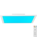 Brilliant - LED RGBW Dimmabilno stropno svjetlo ABIE LED/24W/230V 2700-6500K + daljinski upravljač