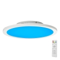Brilliant - LED RGBW Dimmabilno stropno svjetlo ABIE LED/24W/230V 2700-6500K + daljinski upravljač