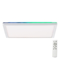 Brilliant - LED RGBW Dimmabilno stropno svjetlo SALTERY LED/20W/230V 3000-6500K + daljinski upravljač