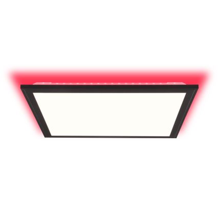 Brilliant - LED RGBW Prigušiva stropna svjetiljka ALLIE LED/24W/230V 2700-6500K crna + daljinski upravljač