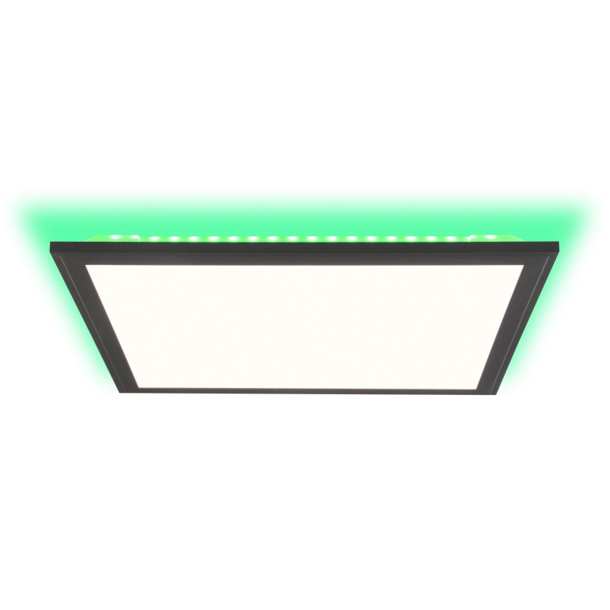 Brilliant - LED RGBW Prigušiva stropna svjetiljka ALLIE LED/24W/230V 2700-6500K crna + daljinski upravljač
