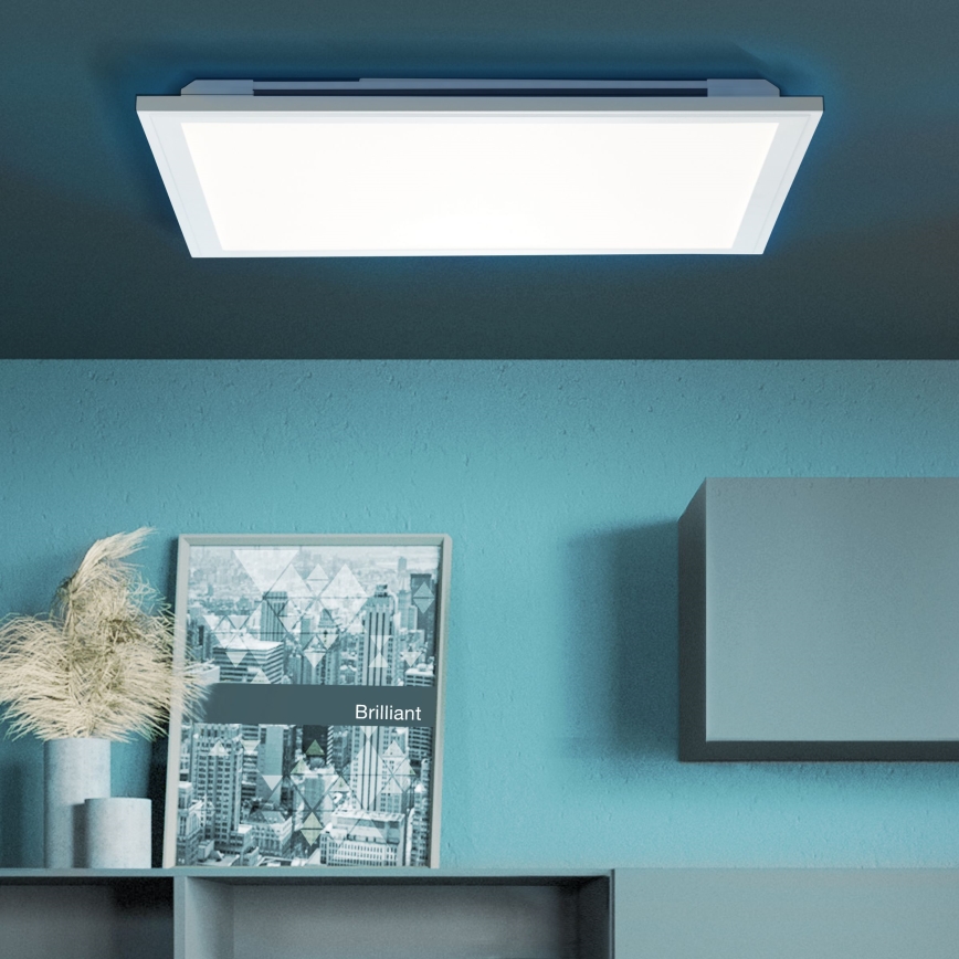Brilliant - LED RGBW Prigušiva stropna svjetiljka ALLIE LED/24W/230V 2700-6500K + daljinski upravljač