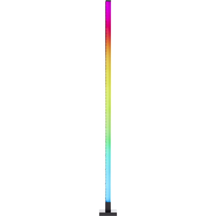 Brilliant - LED RGBW Prigušiva podna lampa NEELE LED/6,5W/230V crna + daljinski upravljač