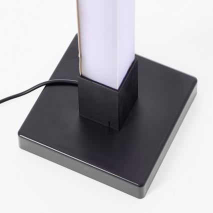 Brilliant - LED RGBW Prigušiva podna lampa NEELE LED/6,5W/230V crna + daljinski upravljač