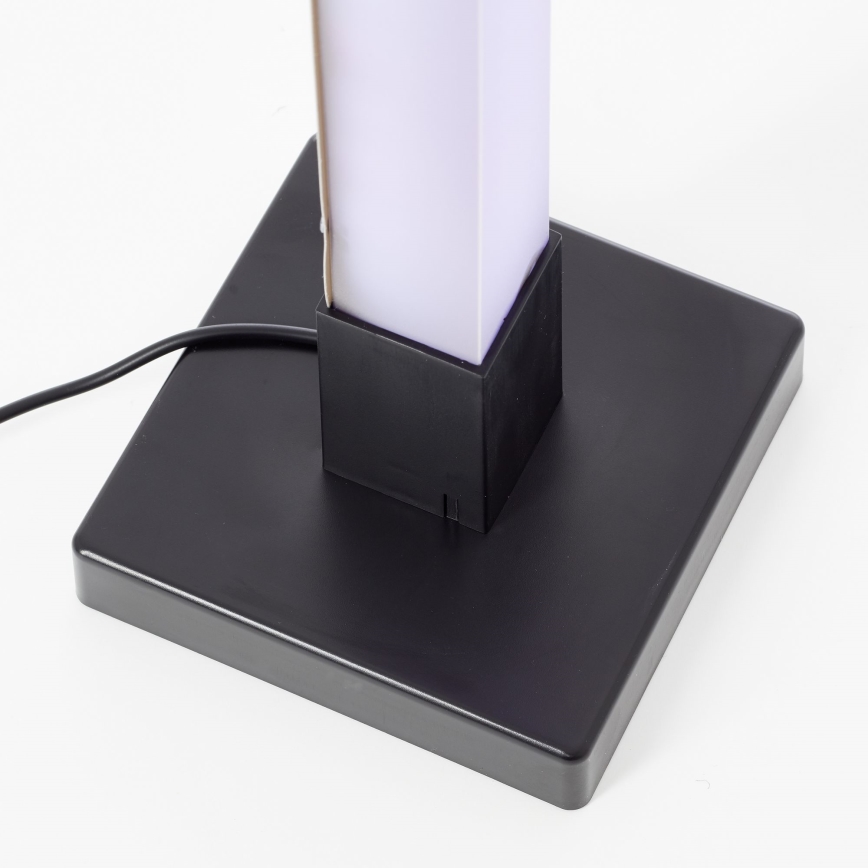 Brilliant - LED RGBW Prigušiva podna lampa NEELE LED/6,5W/230V crna + daljinski upravljač