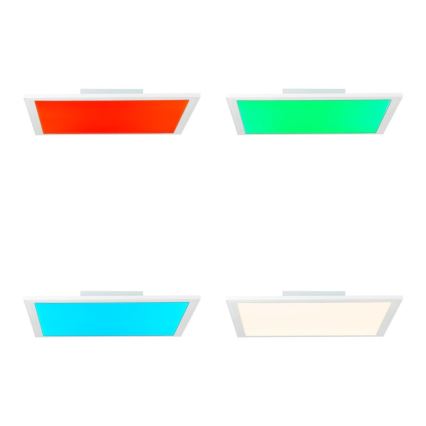 Brilliant - LED RGBW Prigušiva stropna svjetiljka ABIE LED/24W/230V 2700-6500K + daljinski upravljač