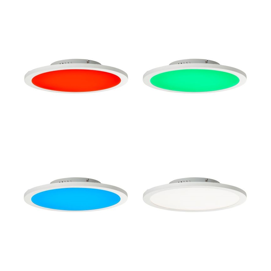 Brilliant - LED RGBW Prigušiva stropna svjetiljka ABIE LED/24W/230V 2700-6500K + daljinski upravljač