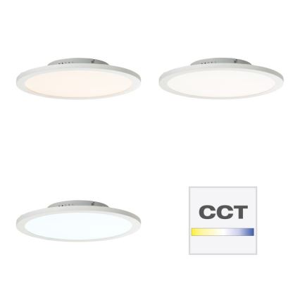 Brilliant - LED RGBW Prigušiva stropna svjetiljka ABIE LED/24W/230V 2700-6500K + daljinski upravljač
