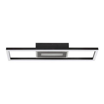 Brilliant - LED RGBW prigušivo stropno svjetlo BESSON LED/20W/230V 3000-6500K crno + daljinski upravljač