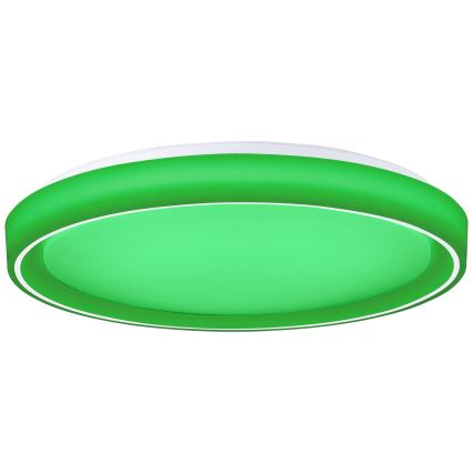 Brilliant - LED RGBW Prigušiva stropna svjetiljka FLOCO LED/34W/230V 3000-6500K pr. 49,5 cm bijela + daljinski upravljač