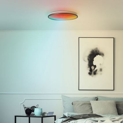 Brilliant - LED RGBW Prigušiva stropna svjetiljka HEIDA LED/30W/230V 3000-6500K + daljinski upravljač