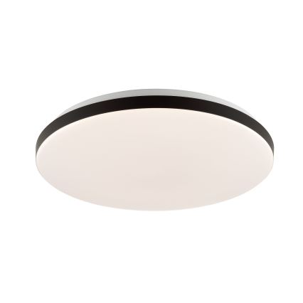 Brilliant - LED RGBW Prigušiva stropna svjetiljka LIVIO LED/20W/230V 3000-6500K pr. 49 cm crna + daljinski upravljač