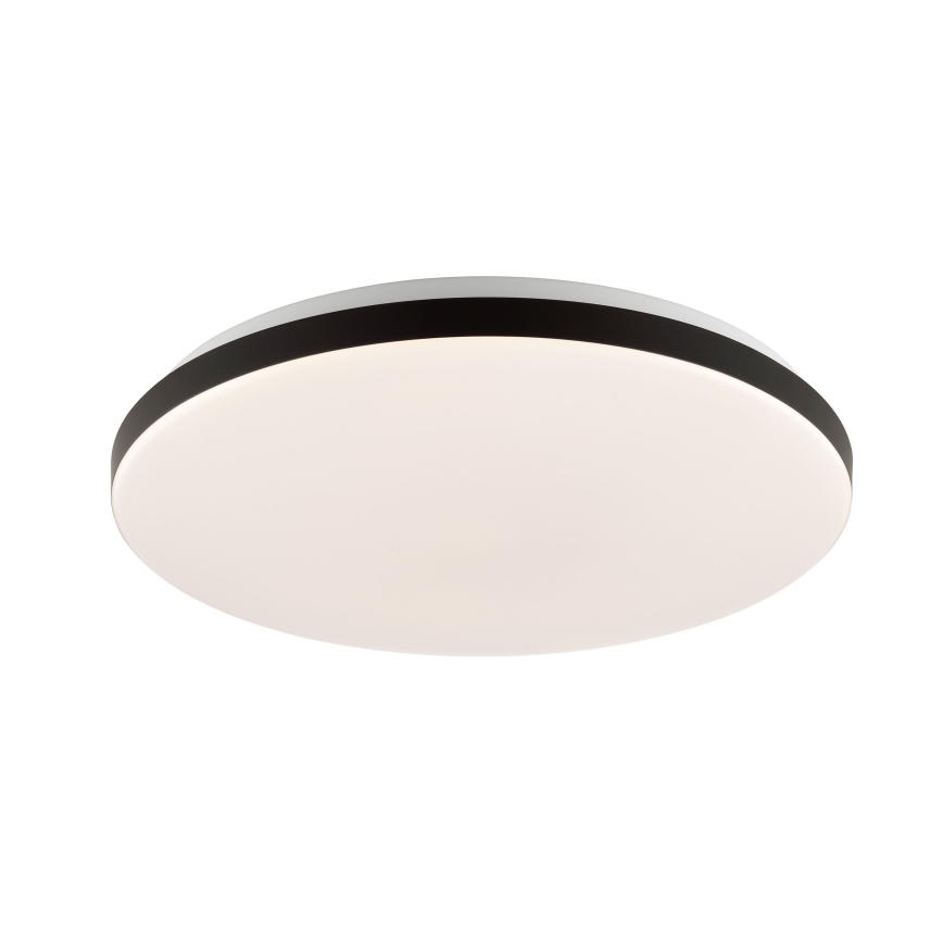 Brilliant - LED RGBW Prigušiva stropna svjetiljka LIVIO LED/20W/230V 3000-6500K pr. 49 cm crna + daljinski upravljač