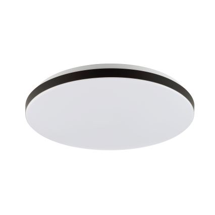 Brilliant - LED RGBW Prigušiva stropna svjetiljka LIVIO LED/20W/230V 3000-6500K pr. 49 cm crna + daljinski upravljač
