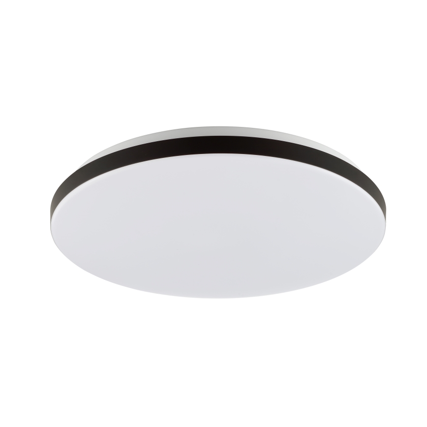 Brilliant - LED RGBW Prigušiva stropna svjetiljka LIVIO LED/20W/230V 3000-6500K pr. 49 cm crna + daljinski upravljač