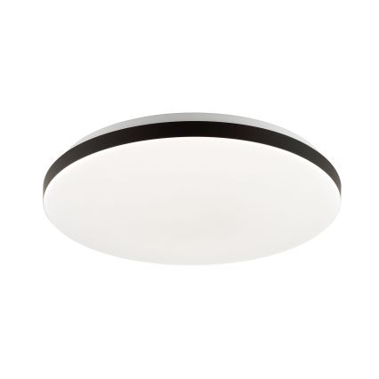 Brilliant - LED RGBW Prigušiva stropna svjetiljka LIVIO LED/20W/230V 3000-6500K pr. 49 cm crna + daljinski upravljač