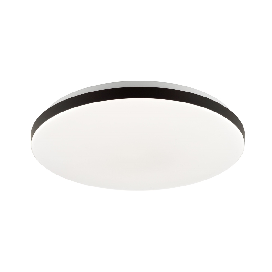 Brilliant - LED RGBW Prigušiva stropna svjetiljka LIVIO LED/20W/230V 3000-6500K pr. 49 cm crna + daljinski upravljač