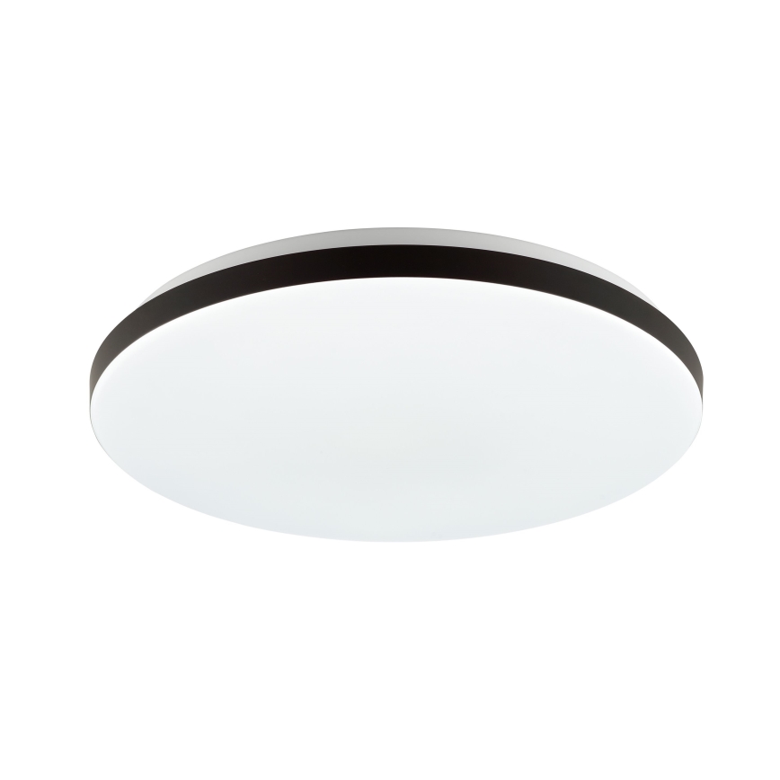Brilliant - LED RGBW Prigušiva stropna svjetiljka LIVIO LED/20W/230V 3000-6500K pr. 49 cm crna + daljinski upravljač