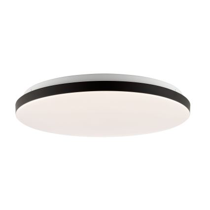 Brilliant - LED RGBW Prigušiva stropna svjetiljka LIVIO LED/20W/230V 3000-6500K pr. 49 cm crna + daljinski upravljač
