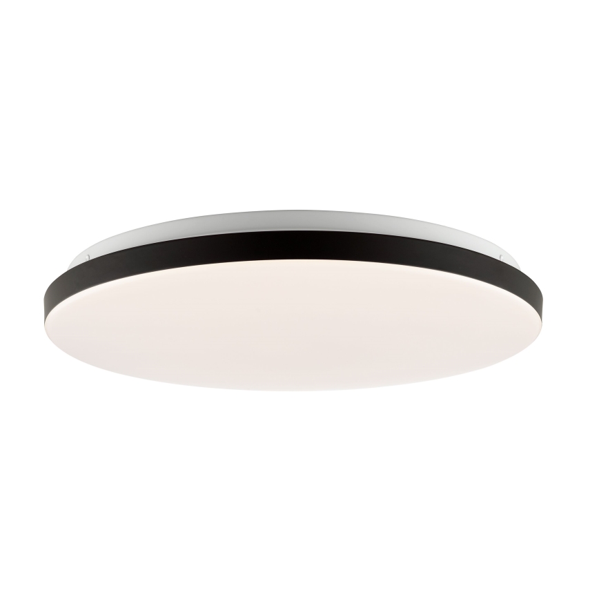 Brilliant - LED RGBW Prigušiva stropna svjetiljka LIVIO LED/20W/230V 3000-6500K pr. 49 cm crna + daljinski upravljač