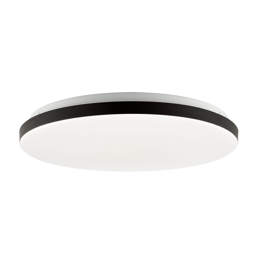 Brilliant - LED RGBW Prigušiva stropna svjetiljka LIVIO LED/20W/230V 3000-6500K pr. 49 cm crna + daljinski upravljač