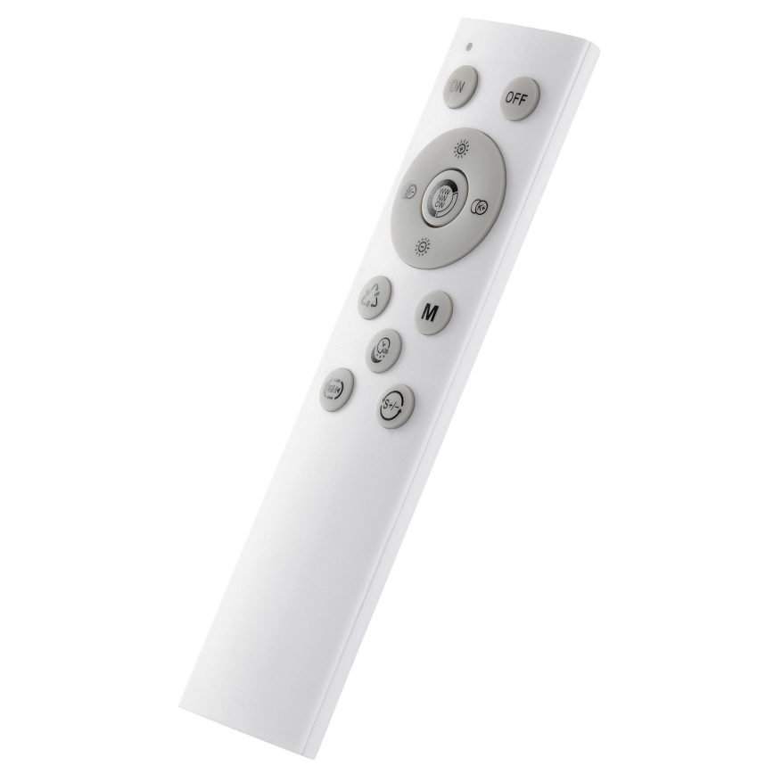 Brilliant - LED RGBW Prigušiva stropna svjetiljka LIVIO LED/20W/230V 3000-6500K pr. 49 cm crna + daljinski upravljač