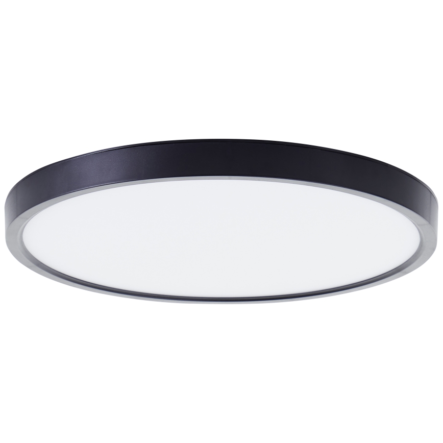 Brilliant - LED RGBW Prigušiva stropna svjetiljka LOTTI LED/16W/230V 3000K pr. 30 cm crna Wi-Fi Tuya + daljinski upravljač
