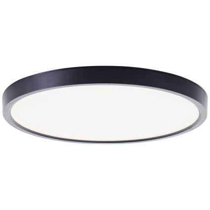 Brilliant - LED RGBW Prigušiva stropna svjetiljka LOTTI LED/16W/230V 3000K pr. 30 cm crna Wi-Fi Tuya + daljinski upravljač