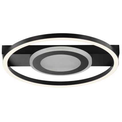 Brilliant - RGBW LED stropna svjetiljka s prigušivanjem MAUREEN LED/20W/230V 3000-6500K crna + daljinski upravljač