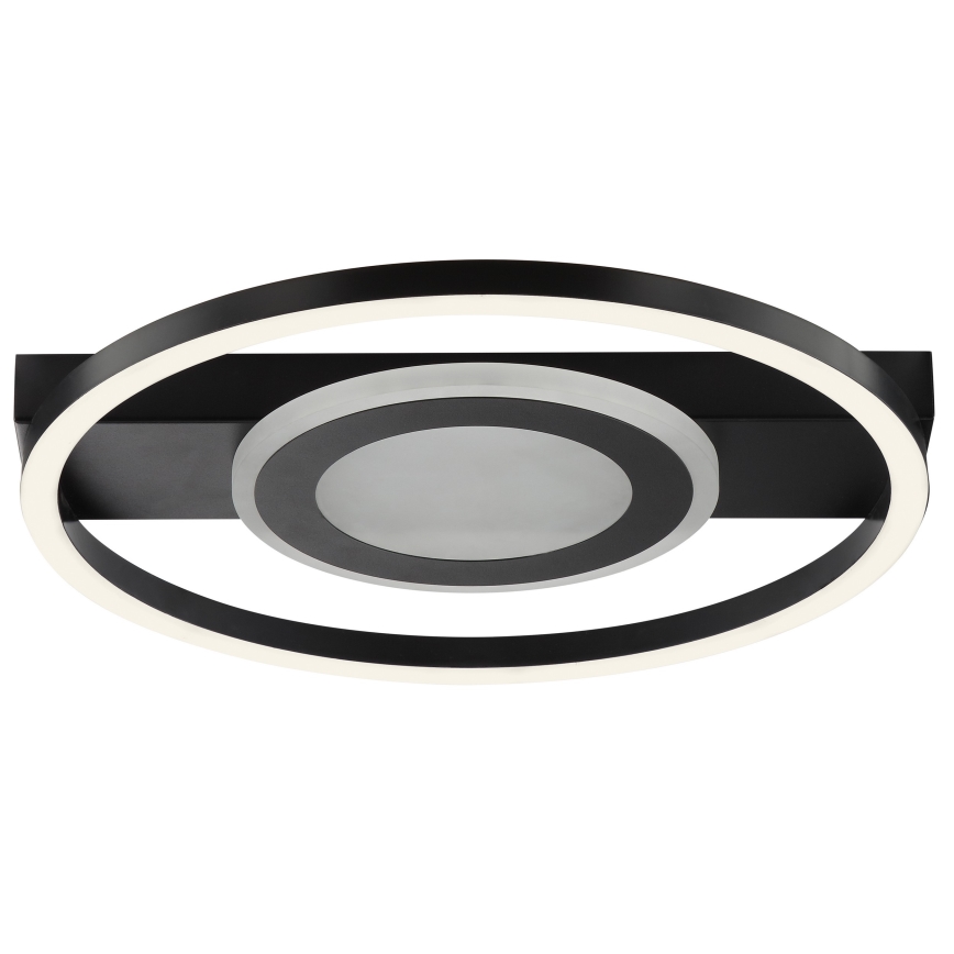 Brilliant - RGBW LED stropna svjetiljka s prigušivanjem MAUREEN LED/20W/230V 3000-6500K crna + daljinski upravljač