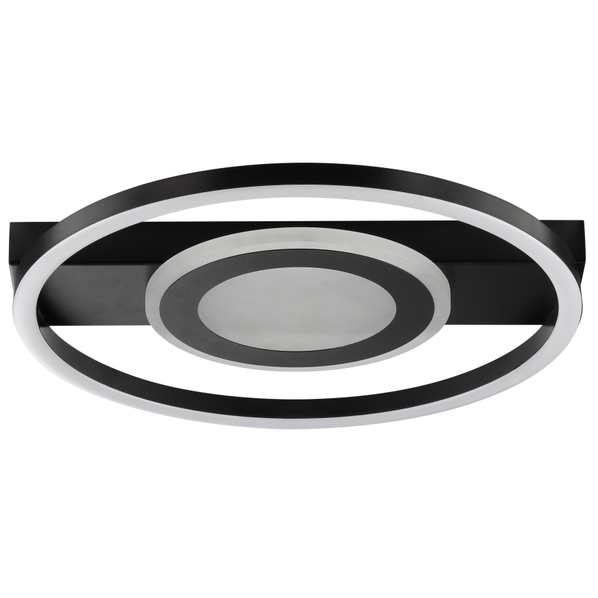 Brilliant - RGBW LED stropna svjetiljka s prigušivanjem MAUREEN LED/20W/230V 3000-6500K crna + daljinski upravljač