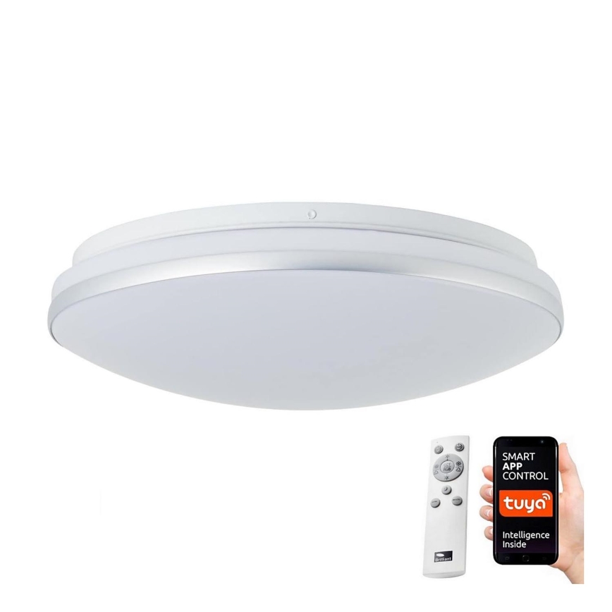 Brilliant - LED RGBW Prigušiva stropna svjetiljka MIDWAY LED/14W/230V 3100-6500K Wi-Fi Tuya + daljinski upravljač