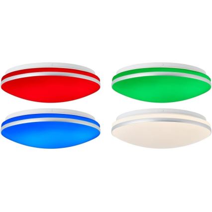 Brilliant - LED RGBW Prigušiva stropna svjetiljka MIDWAY LED/14W/230V 3100-6500K Wi-Fi Tuya + daljinski upravljač