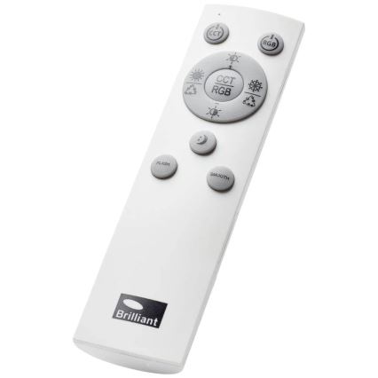 Brilliant - LED RGBW Prigušiva stropna svjetiljka MIDWAY LED/14W/230V 3100-6500K Wi-Fi Tuya + daljinski upravljač