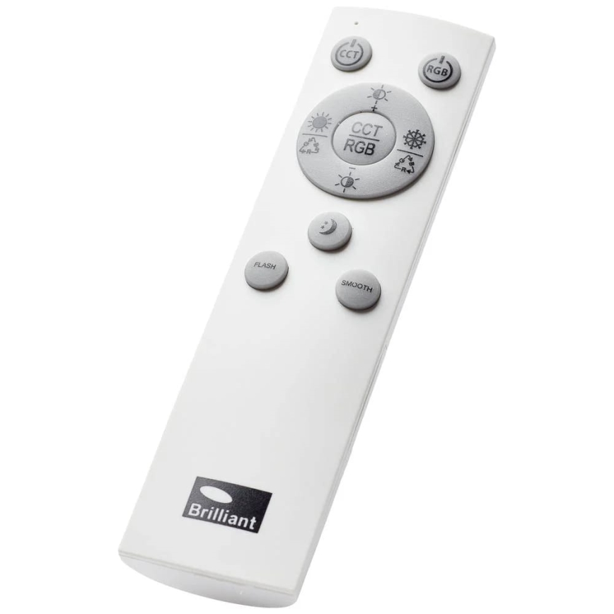 Brilliant - LED RGBW Prigušiva stropna svjetiljka MIDWAY LED/14W/230V 3100-6500K Wi-Fi Tuya + daljinski upravljač