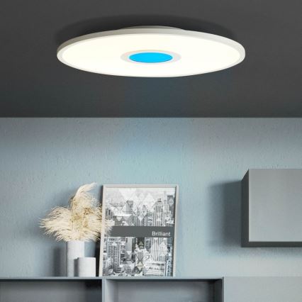 Brilliant - LED RGBW Prigušiva stropna svjetiljka ODELLA LED/24W/230V 2700-6500K + daljinski upravljač