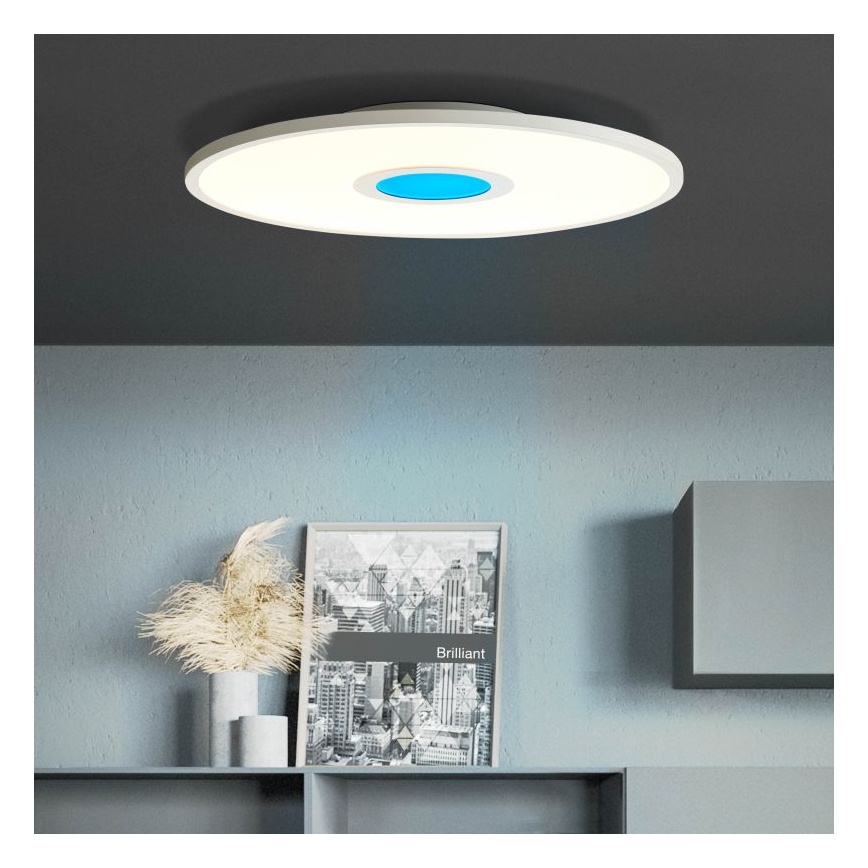 Brilliant - LED RGBW Prigušiva stropna svjetiljka ODELLA LED/24W/230V 2700-6500K + daljinski upravljač