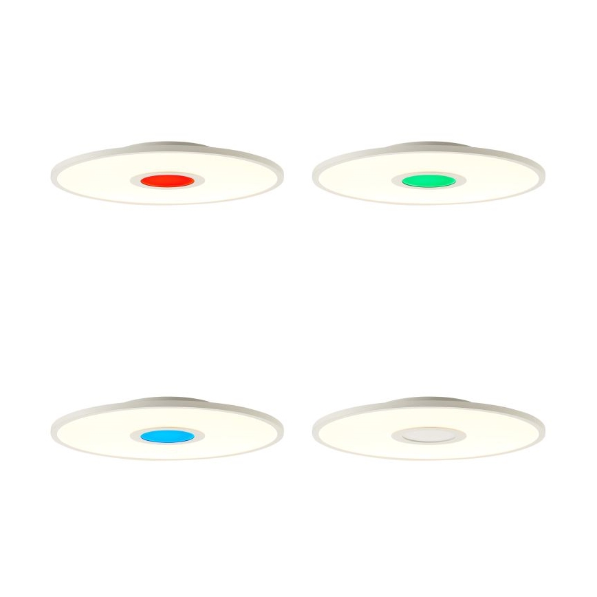 Brilliant - LED RGBW Prigušiva stropna svjetiljka ODELLA LED/24W/230V 2700-6500K + daljinski upravljač