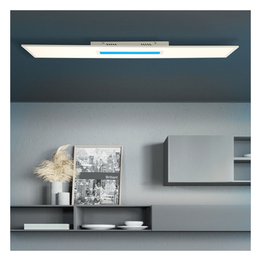 Brilliant - LED RGBW Prigušiva stropna svjetiljka ODELLA LED/37W/230V 2700-6500K + daljinski upravljač